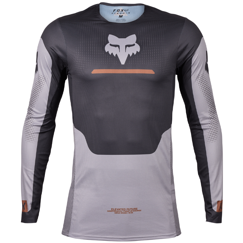 Maillot FOX Flexair Optical noir gris 2024